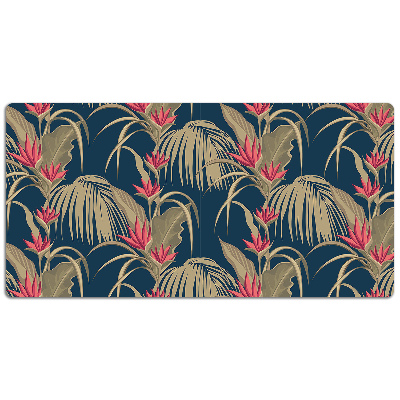 Full desk protector tropical Palm Trees