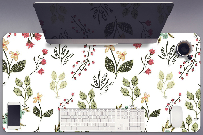 Desk pad Berries and Flowers