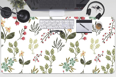 Desk pad Berries and Flowers