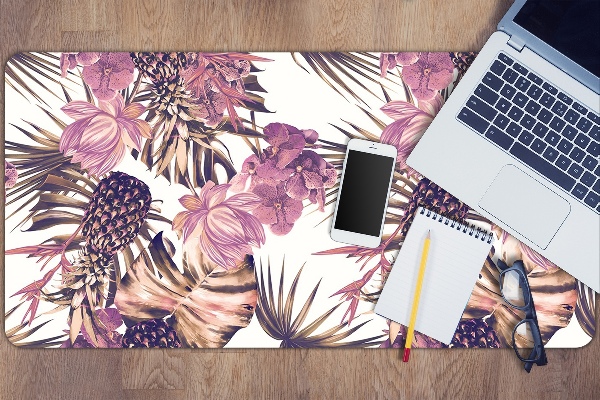 Large desk mat for children Pineapple