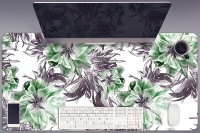 Desk pad magical flowers