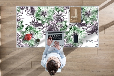 Desk pad magical flowers