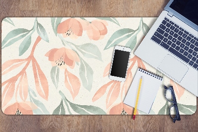 Large desk mat for children Leaves