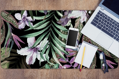 Full desk mat palm flowers