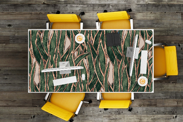 Large desk mat for children Shrubs