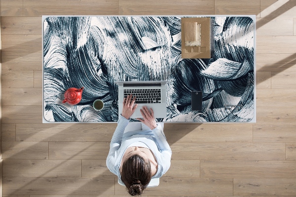 Large desk mat for children daubs