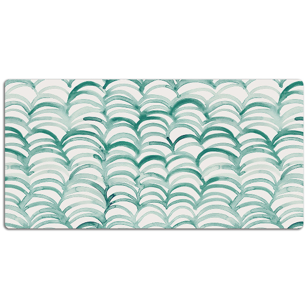 Large desk mat for children Fish scales