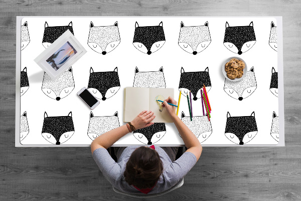 Large desk pad PVC protector Pattern in slippery