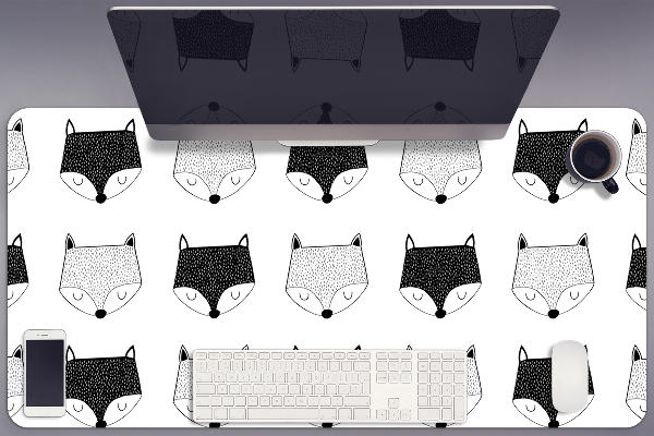 Large desk pad PVC protector Pattern in slippery