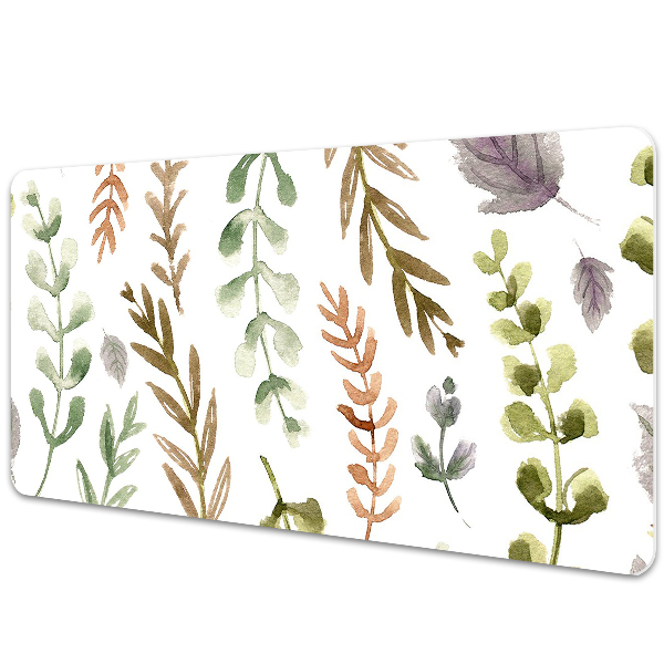 Desk pad Colorful leaves