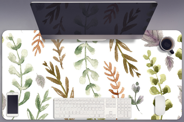 Desk pad Colorful leaves
