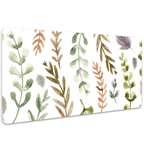 Desk pad Colorful leaves