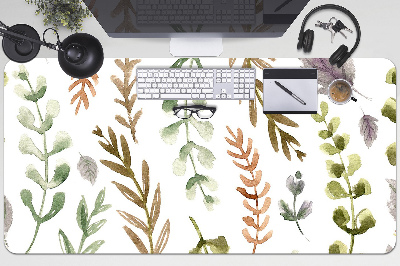 Desk pad Colorful leaves