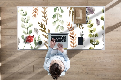 Desk pad Colorful leaves