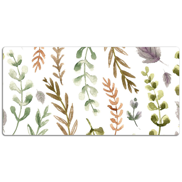 Desk pad Colorful leaves
