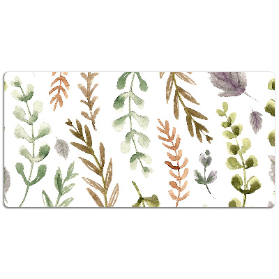 Desk pad Colorful leaves