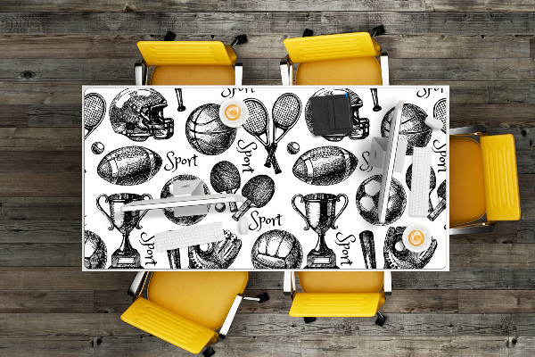 Desk pad Sports themes