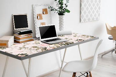 Desk pad Colorful flowers