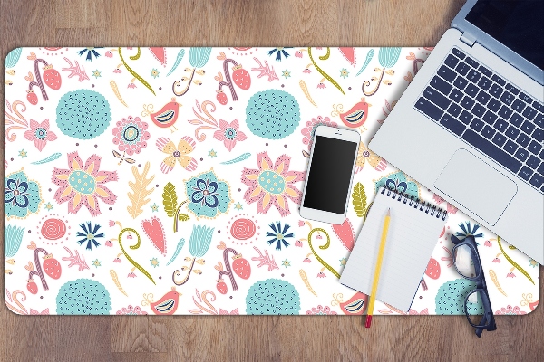 Full desk mat colorful patterns