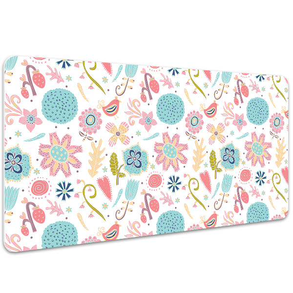 Full desk mat colorful patterns