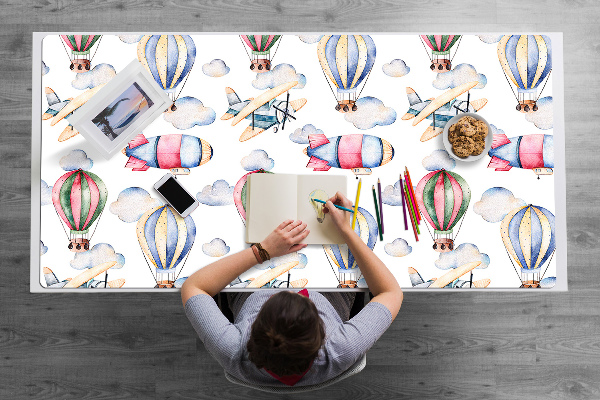 Full desk pad Balloons and airships