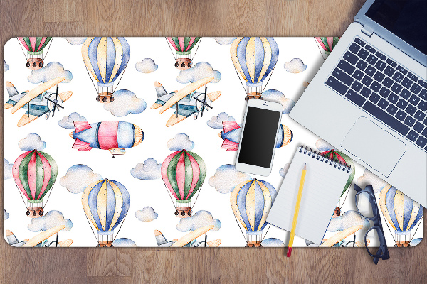 Full desk pad Balloons and airships