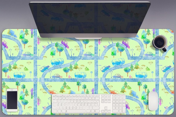 Desk pad Cars for children