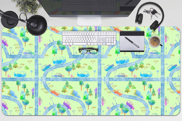 Desk pad Cars for children