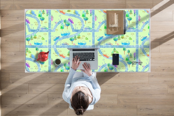 Desk pad Cars for children