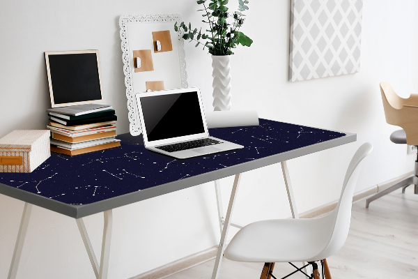 Large desk pad PVC protector Constellation