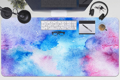 Desk mat abstract clouds