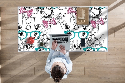 Full desk mat Hipster giraffe