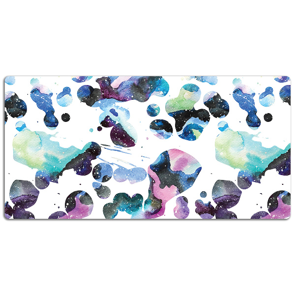 Large desk mat for children Galaxy