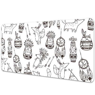 Large desk mat for children cartoon