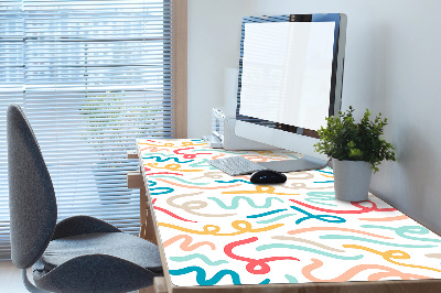 Large desk mat for children Calligraphy