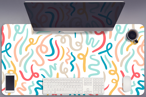 Large desk mat for children Calligraphy
