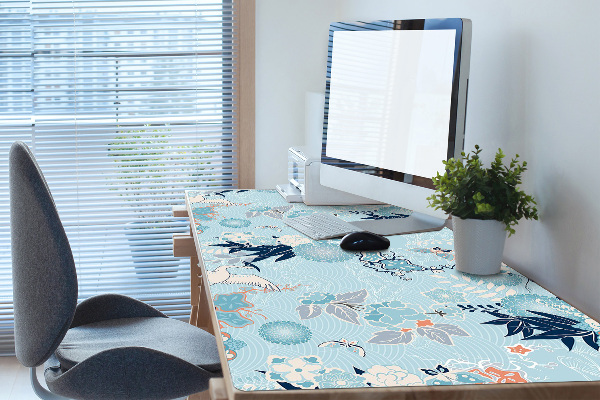 Large desk mat for children Heron