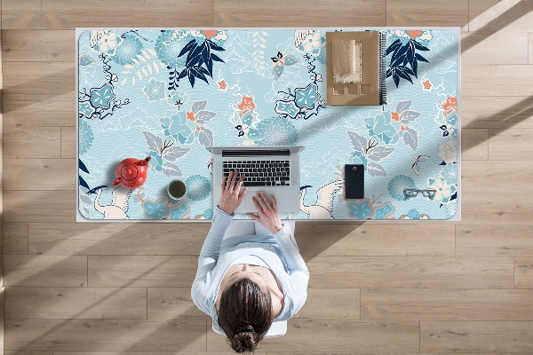Large desk mat for children Heron