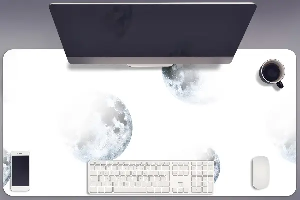 Full desk mat image Moons