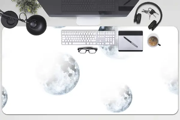 Full desk mat image Moons