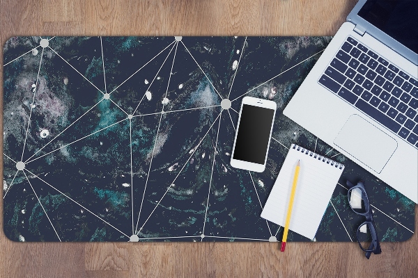 Large desk mat for children Night sky