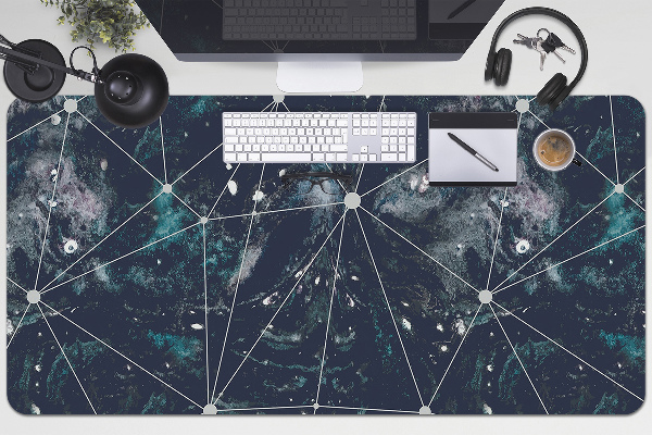 Large desk mat for children Night sky