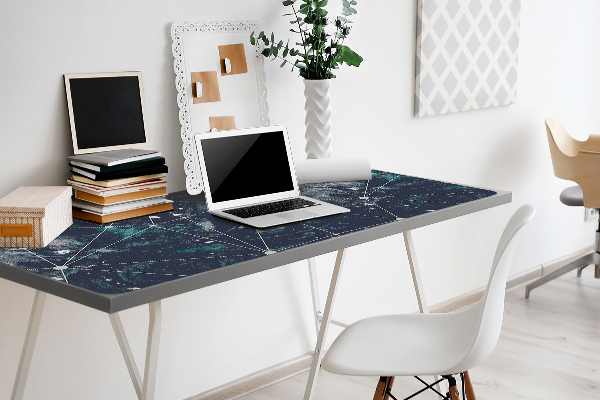 Large desk mat for children Night sky