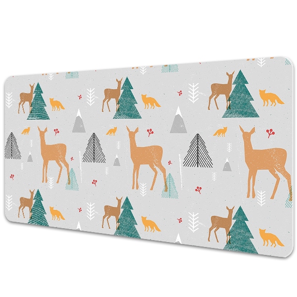 Desk pad Forest animals