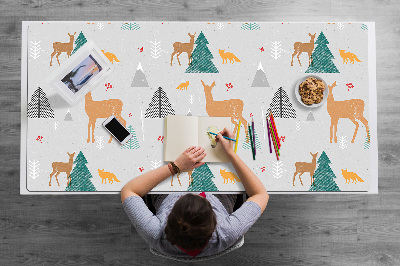 Desk pad Forest animals