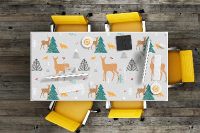 Desk pad Forest animals