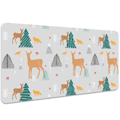 Desk pad Forest animals