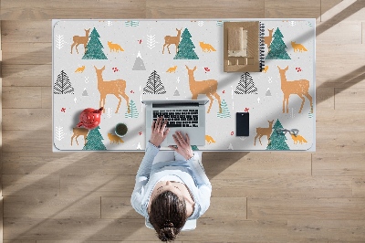 Desk pad Forest animals