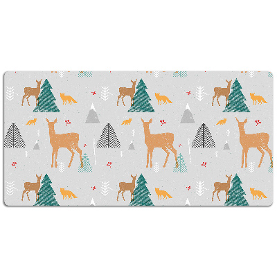 Desk pad Forest animals