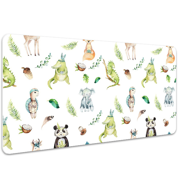 Full desk protector amusement animals